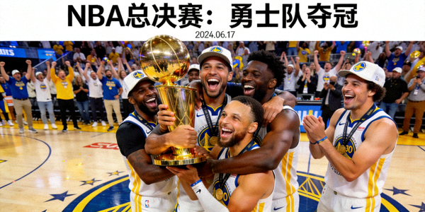 NBA总决赛赛事报道 - 篮球运动员夺冠庆祝